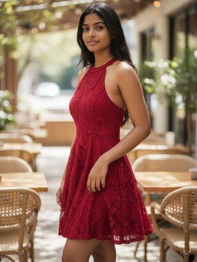 Fit and Flare red speechless xs junior dress